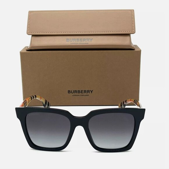 NEW Burberry Gradient Black Sunglasses